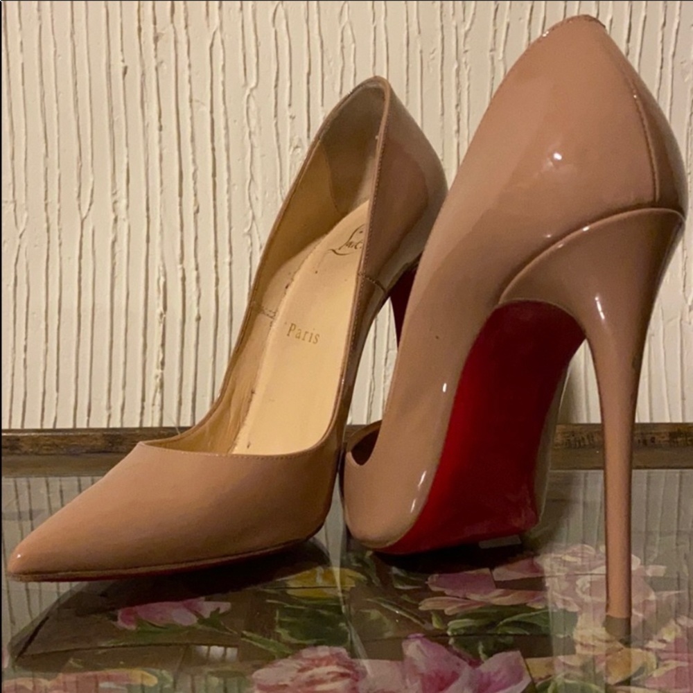 Nude Christian Louboutin Heels